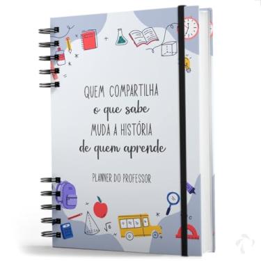Imagem de NISTI PRINT, Agenda Planner Do Professor Planejamento Capa Dura Ensinar