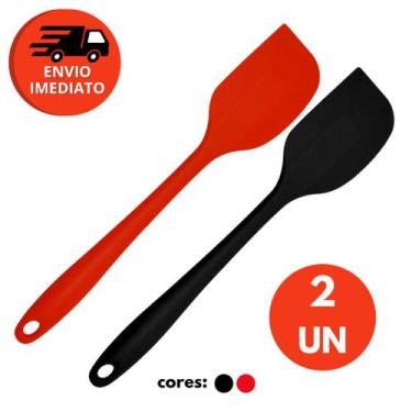 Imagem de Espátula Pão Duro Silicone Utensílio Cozinha Raspadora Massas Bolos Co