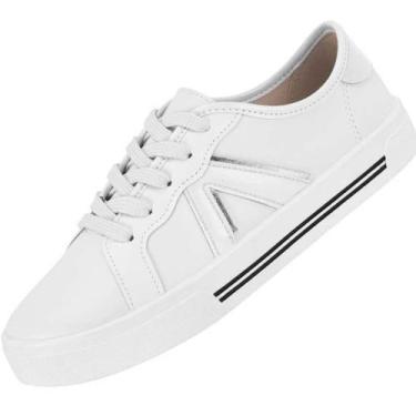 Imagem de Tenis Moleca 5667.753 Feminino, Branco, 37