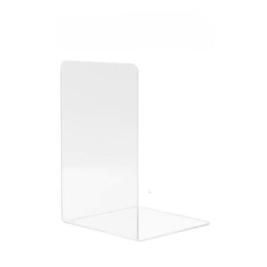 Imagem de Apoiador de Livro, Suporte de Livros Bibliocanto Acrílico Transparente Organizador Estante Estudo Livro(Transparente)