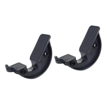 Imagem de Vaveren 2 peças Rocker calf maca de bezerro de bezerros de bezerros apertados Massagem ioga não deslizamento Ferramenta de alongamento Ferramenta de fitness, Preto