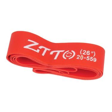 Imagem de IEUDNS 2x Fita para forro de pneu de bicicleta 26'', fita portátil resistente a furos para câmara de ar de bicicleta, protetor plano para bicicletas, Largura 2cm