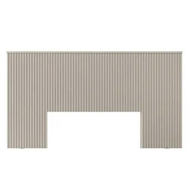 Imagem de Cabeceira Cama Box Madeirado Laranjeiras 240cm Off White - Linea Brasil