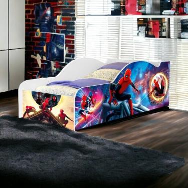 Imagem de Cama Infantil Carro Spider Com Colchão Cambel