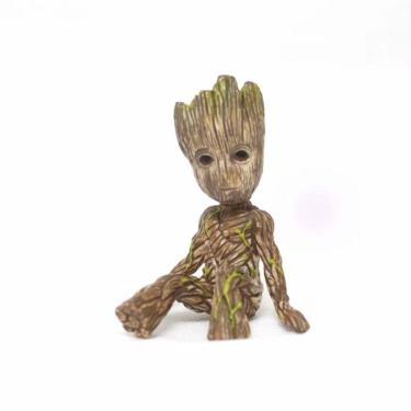 Imagem de Porta-canetas Flowerpot Baby Groot Tree Anime Figure Toy 6 cm