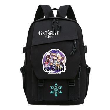 Imagem de Mochila Genshins Impacts Keqings Hu Taos Cartoon Kids School