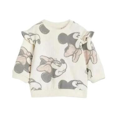 Imagem de Conjunto De Moletom Com Estampa Completa Da Minnie Para Meninas, Casua
