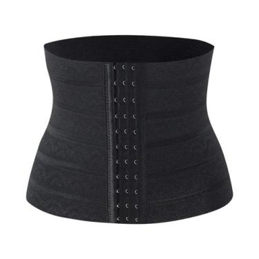 Imagem de Cinta Modeladora Pós-Parto Para Mulheres, Respirável, Redutora De Medi