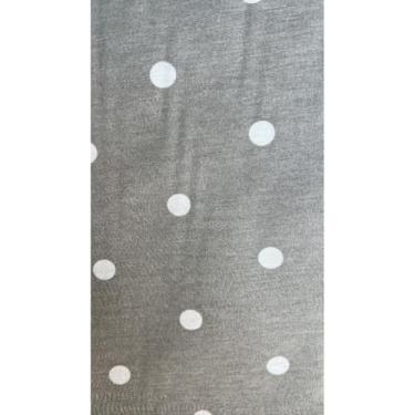 Imagem de Almofada em Formato H com Apoio para Pescoço – Infantil e Adulto – Para Dormir em Viagens e Descanso(poa cinza)