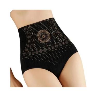 Imagem de Shapewear De Cintura Alta Sem Costura Para Levantar O Bumbum E Afinar 