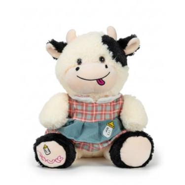 Imagem de Pelúcia Vaquinha 30 cm Fofa, Macia e Ideal para Presente Infantil e Decoração