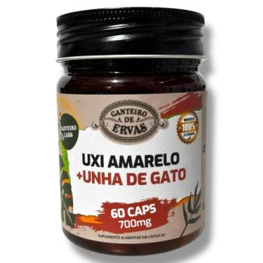 Imagem de Uxi Amarelo + Unha de Gato  60 Cápsulas  Canteiro de Ervas