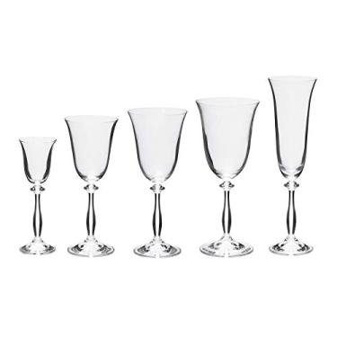 Imagem de Jogo de 30 Taças Angela em cristal ecológico 6x(60/185/190/250/350ml)