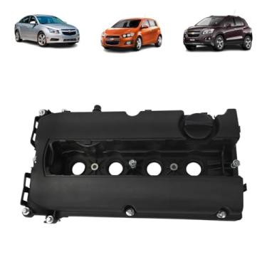 Imagem de TAMPA VALVULA CRUZE SONIC TRACKER 1.6 1.8 16V PLASTICO COM JUNTA E PARAFUSOS - 55564395