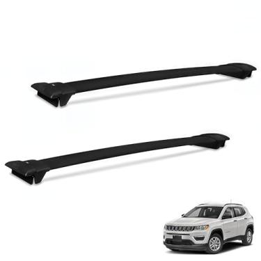 Imagem de Rack Travessa Teto Compass 2016 a 2026 Preto T9384P Track