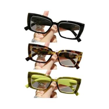 Imagem de Óculos De Leitura Estilo Gatinho Para Pessoas De Meia-Idade E Idosos 2