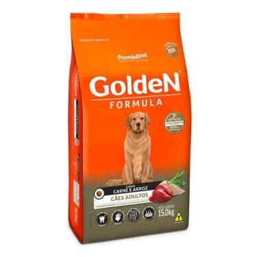 Imagem de Ração Seca Premier Pet Golden Formula Carne E Arroz Para Cães Adultos