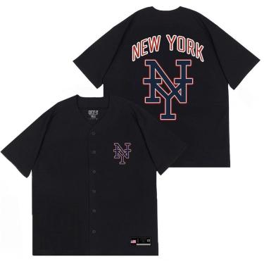 Imagem de Camiseta Oversized Baseball NY Jersey Com Autenticidade e conforto-Masculino