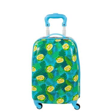 Imagem de Mala de Viagem Pequena com Rodas 360 Sestini Kids Dino 3 - Colorido, C
