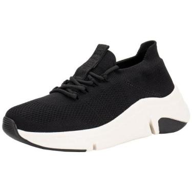 Imagem de Tênis feminino slip on modare 7401100, Preto, 36