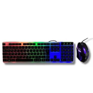 Imagem de Kit Teclado + Mouse Gamer Xc-cb-05 para Desempenho de Jogos - C3TECH