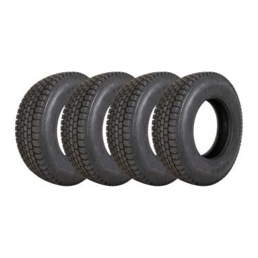 Imagem de Kit 4 Pneus Westlake Aro 22,5 295/80R22,5 AD153 18PR 152/149L Borrachu