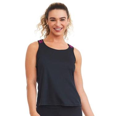 Imagem de Regata Caju Brasil Gorgeous Preto Feminino, M