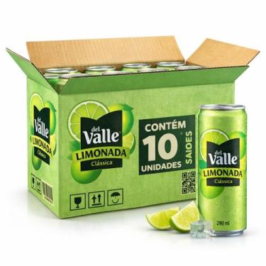 Imagem de Suco DEL VALLE Limonada Classica Lata 290ml (10 unidades)