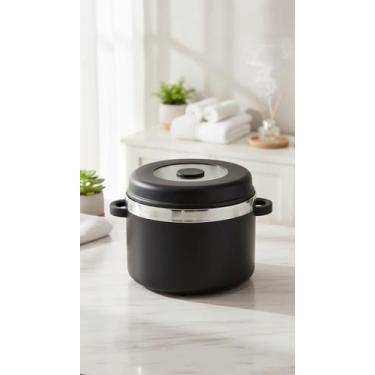 Imagem de Aquecedor de Cera Profissional Bivolt 150g Preto - Congratulations Sto