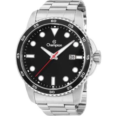 Imagem de Relógio Champion Masculino Prata CA31677T