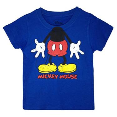 Imagem de Camiseta infantil com personagens do Mickey Mouse (3T, Royal)