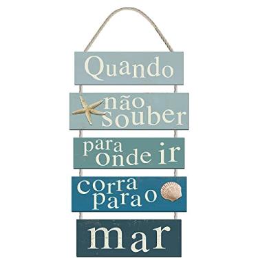 Imagem de Placa Decorativa Em MDF - Quando Não Souber - 65x29cm
