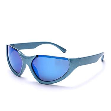 Imagem de Óculos de sol polarizados femininos masculinos design espelho esportivo de luxo vintage unissex óculos de sol masculinos motorista tons óculos uv400,26, como mostrado