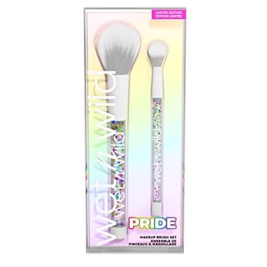 Imagem de wet n wild Kit de pincéis de maquiagem Pride, montável e misturável, multifuncional, sem costura, cerdas macias sem crueldade e veganas