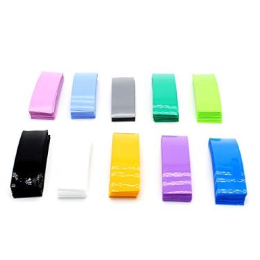 Imagem de SpeedDa 300 peças tubo de tubo de aquecimento de PVC plano 29,5 mm 18,5 mm para 18650 18500 filme de encolhimento de bateria