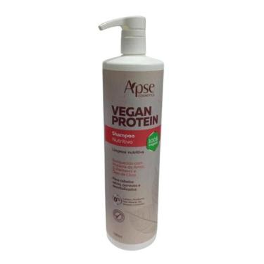 Imagem de Shampoo Nutritivo Vegan Protein Apse 1L Hidratante