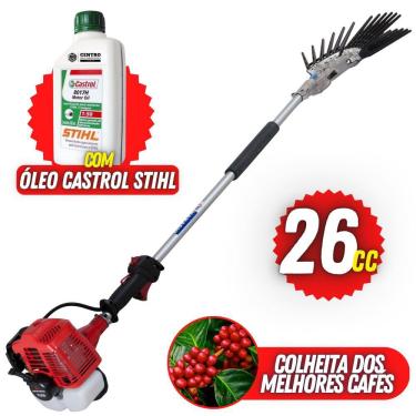 Imagem de Derriçador de Colheitas de Café Nakashi Com Motor Mitsubishi TU26 2T Á Gasolina Braço d...