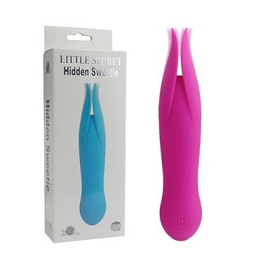 Imagem de Vibrador Recarregavel USB - 10 Velocidades - Silicone Cirurgico - Vibrador de Clitoris - Seios - Com Tentaculos - Aphrodisia HIDDEN SWEETIE - Little Secret - SEXTOYONLINE