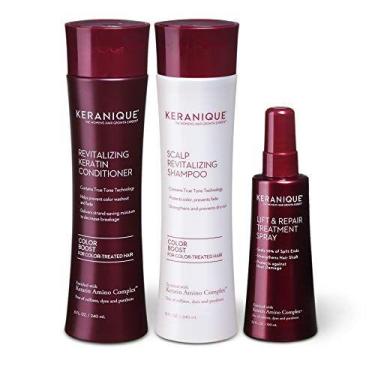 Imagem de Keranique Color Boost Anti-Hair Loss Kit - Inclui Shampoo De Crescimen