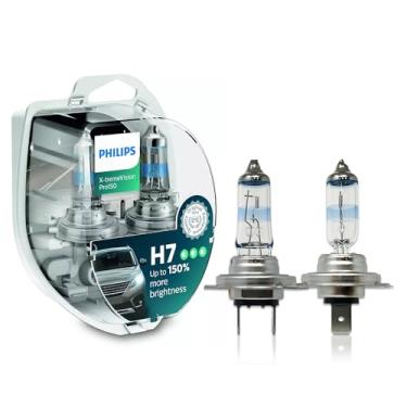 Imagem de L�mpadas de halog�neo H7 X-TremeVision PRO150 de substitui��o para Philips 12972XVPS2 12V 55W | Pacote com 2