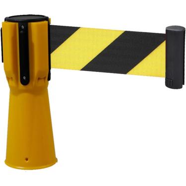 Imagem de Fita retrátil de cinto de advertência de emergência montável em cone para cones de trânsito, a solução perfeita para bloquear tráfego e áreas de pedestres, 3m