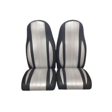 Imagem de Par de Banco (Preto e Prata) p/ Mini Buggy Fapinha - newracing