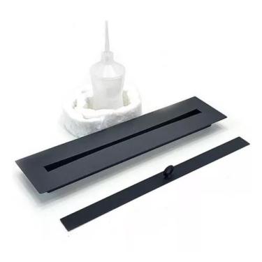 Imagem de Queimador 60cm Para Lareira Ecológica Preto - Simple House Brasil