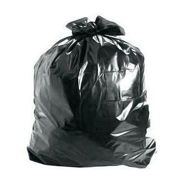 Imagem de Saco De Lixo Preto Reforçado 100 Litros 75x90cm Com 100 Un - HIGIPACK