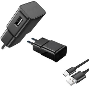 Imagem de Carregador Fonte 3.1 Max + Cabo Compatível Com Motorola Tipo C Fast - 