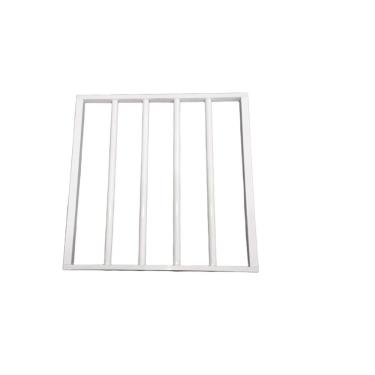 Imagem de Grade De Proteção Em Alumínio Esquadrias Brasil 60X60 Branco