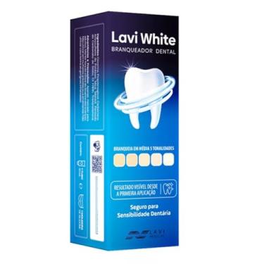 Imagem de Branqueador Clareador Dental Lavi White Gel + Moldeira