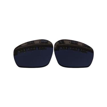 Imagem de Vonxyz Lentes de substituição para óculos de sol Oakley Field Jacket OO9402 – preto invisível polarizado