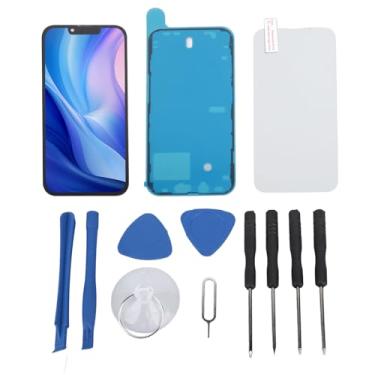 Imagem de Substituição da Tela para IOS 13, 6.1 Polegada Ultra HD OLED Substituição 3D Touch Screen Digitizer Assembly Com Ferramentas de Reparo e Protetor de Tela