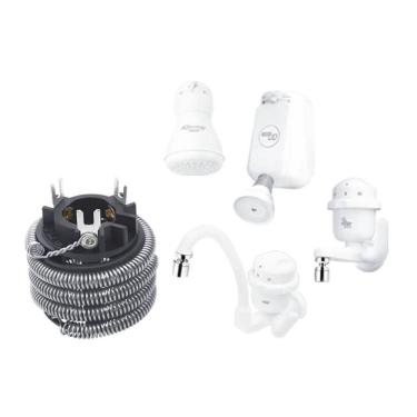 Imagem de Resistência Fame Ducha Montada 0432 Kibanho / Jd - 127v~5200w